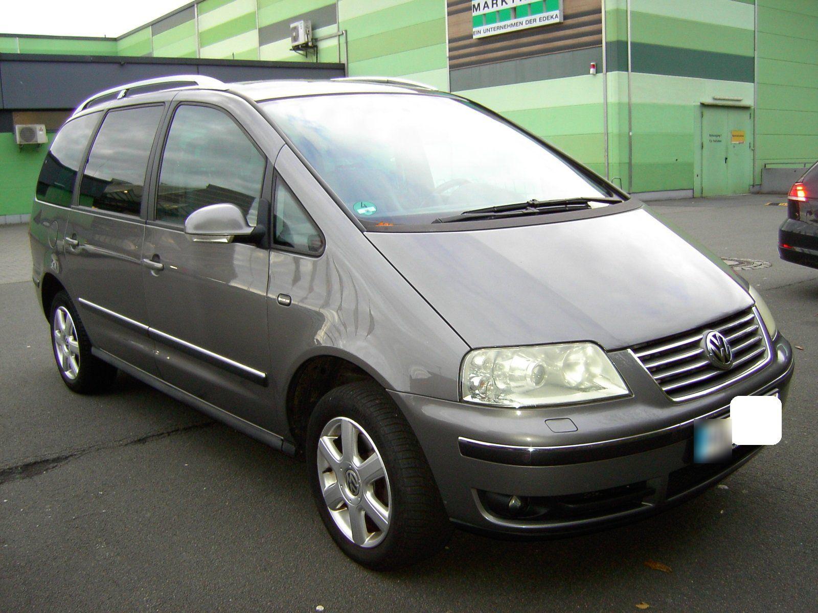 Volkswagen Sharan 2007 — вигляд ззаду