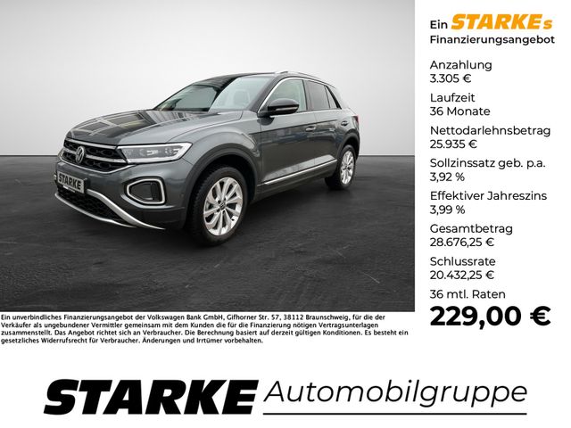 Volkswagen T-Roc 1.5 TSI DSG Style  AHK Navi LED PDC LM Tem