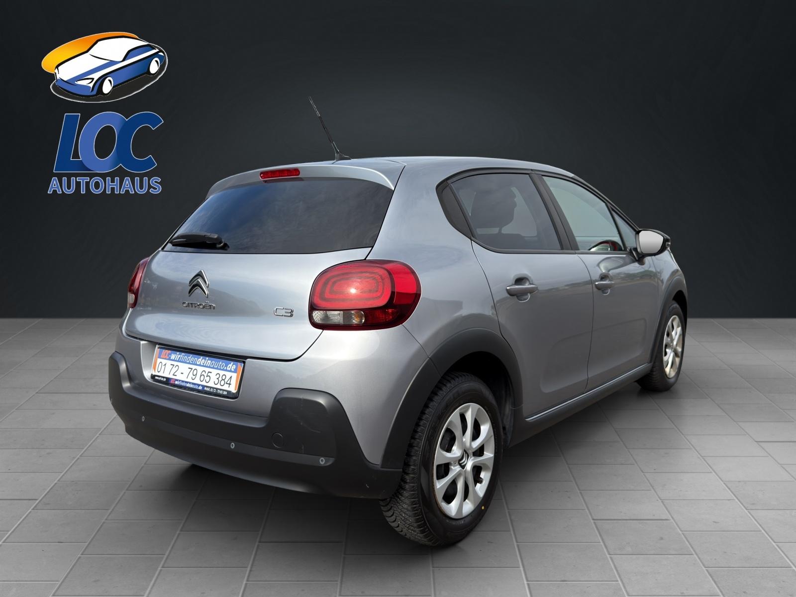 Citroën C3 Feel, Sitzheizung, Einparkhilfe, LED
