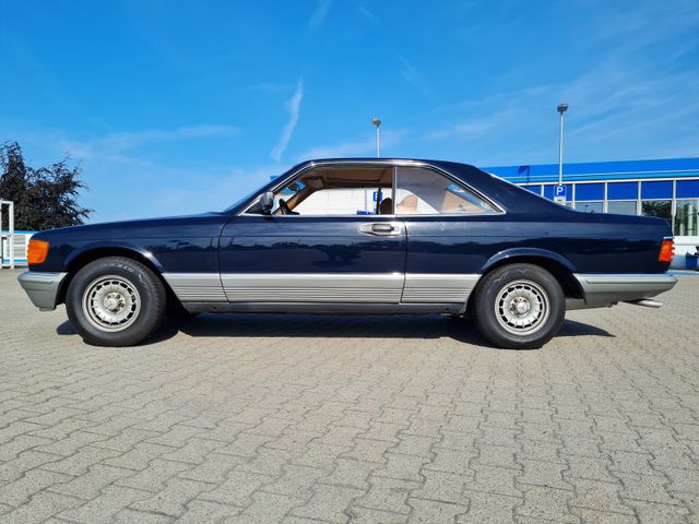 Mercedes-Benz 500 SEC 2.HAND + SCHECKHEFT+ KLIMA + NUR 139 TKM