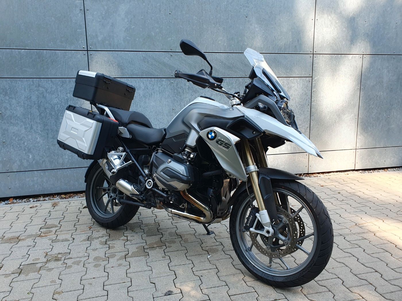 Fahrzeugabbildung BMW R 1200 GS, alle Pakete, drei Koffer, Garantie