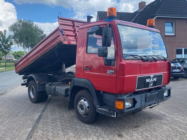 MAN L2000  8.224  / 9.224 Kipper V6-Motor  GG 9500kg