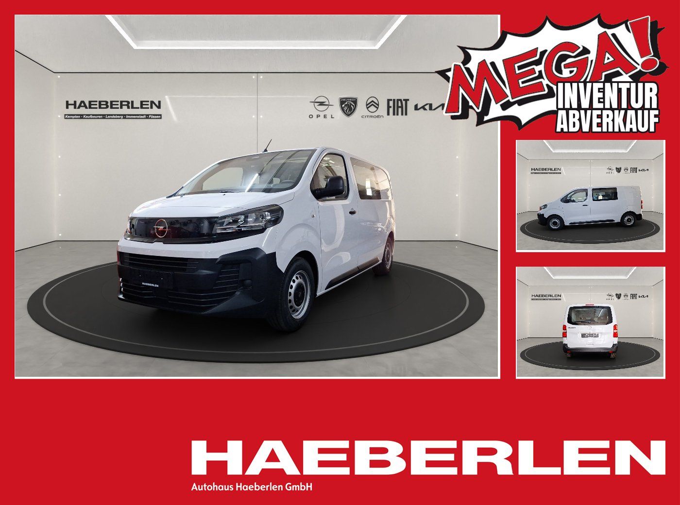 Opel Vivaro Flexkabine M 120 *Heckklappe*SHZ*Kamera*