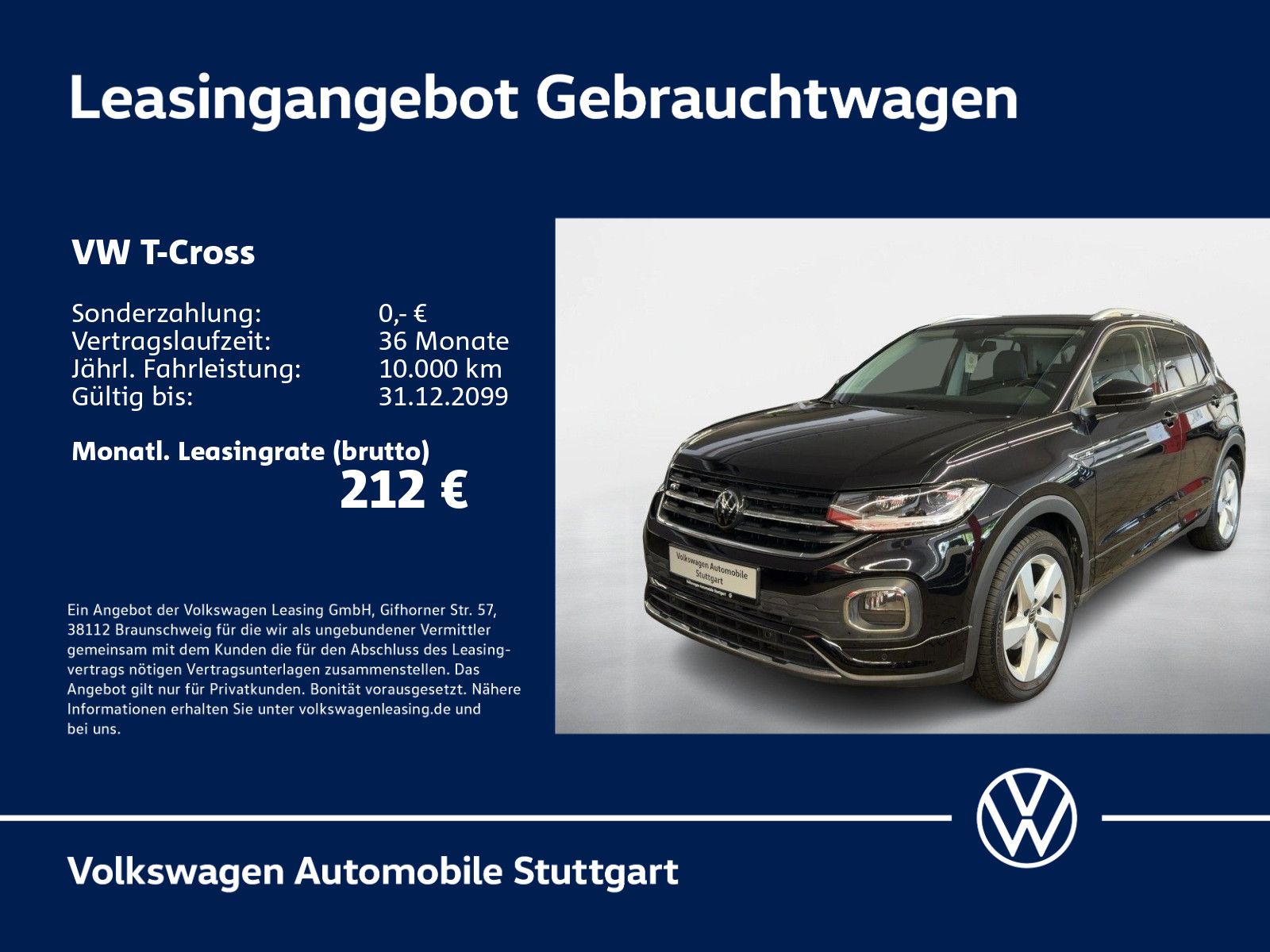 Volkswagen T-Cross Style 1.0 TSI DSG Kamera LED Navi SHZ