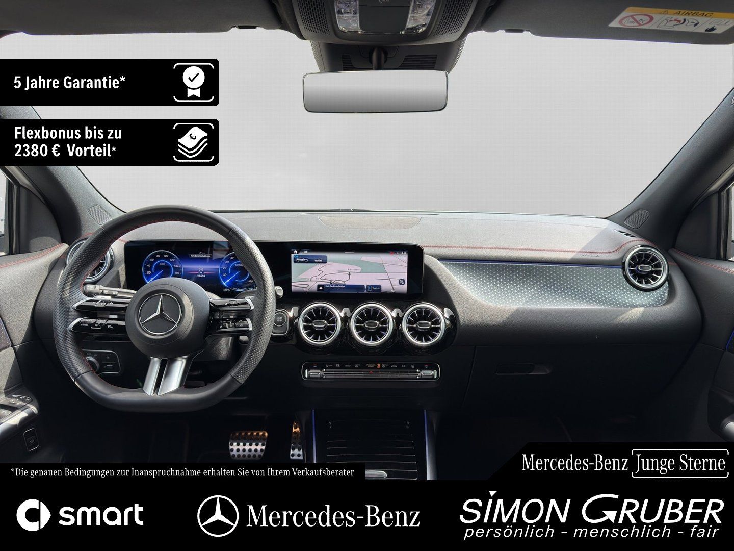Fahrzeugabbildung Mercedes-Benz EQA 250 + AMG Line Totwinkel Kamera LED EasyPack