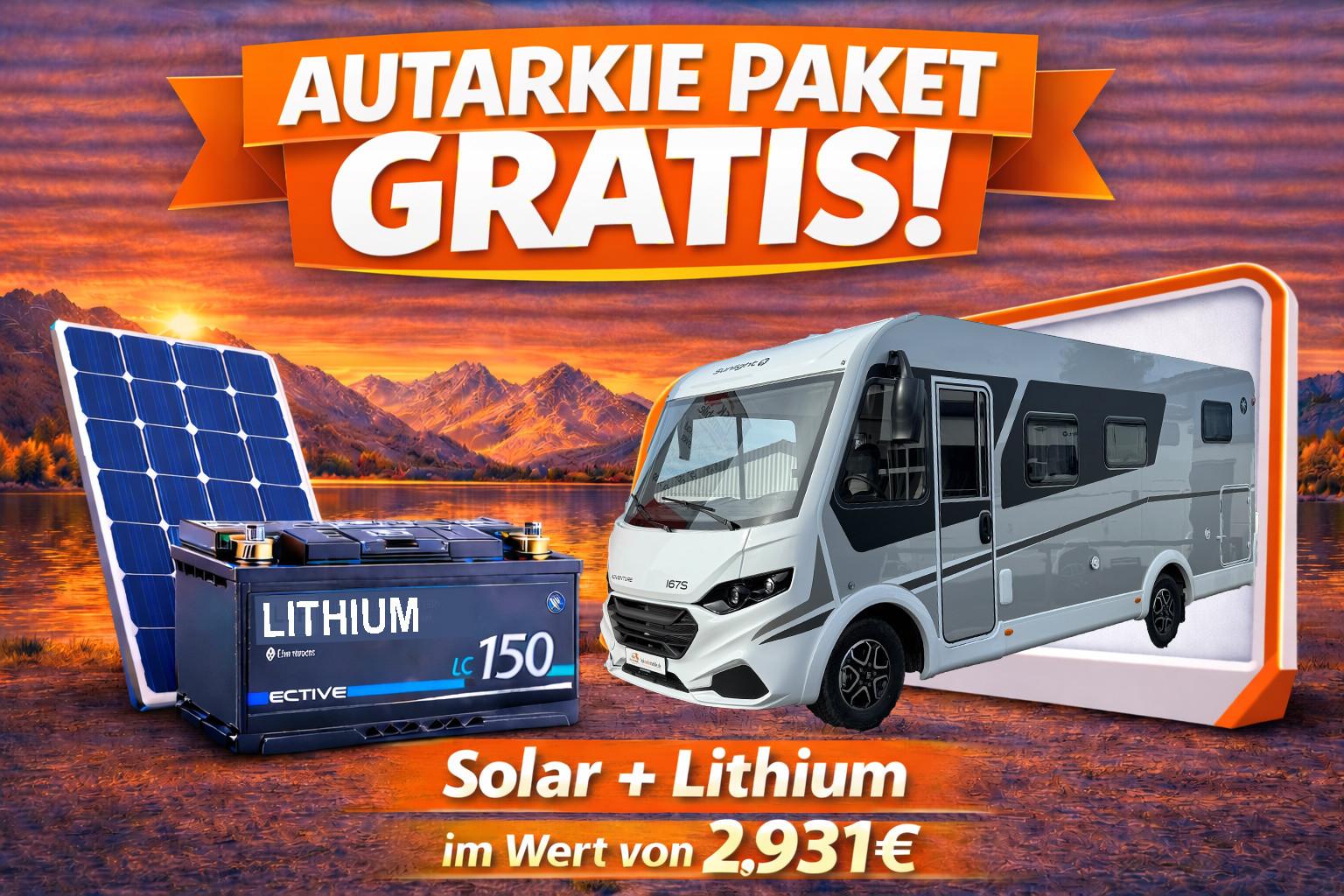 Sunlight I 67 S Adventure, Autom,180PS,TV,Sat,6E,AKTION