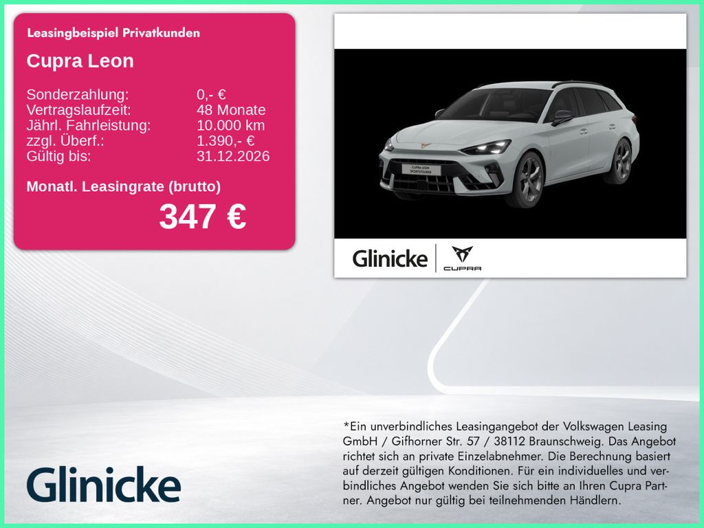 Leon Sportstourer 1.5 eTSI 110 kW DSG AHK Navi M
