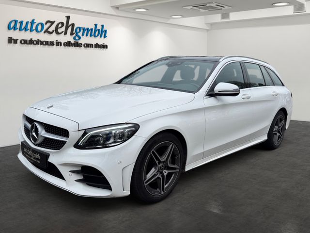 Mercedes-Benz C 180 T-Modell AMG Line+LED+Pano+AHK+Artico+