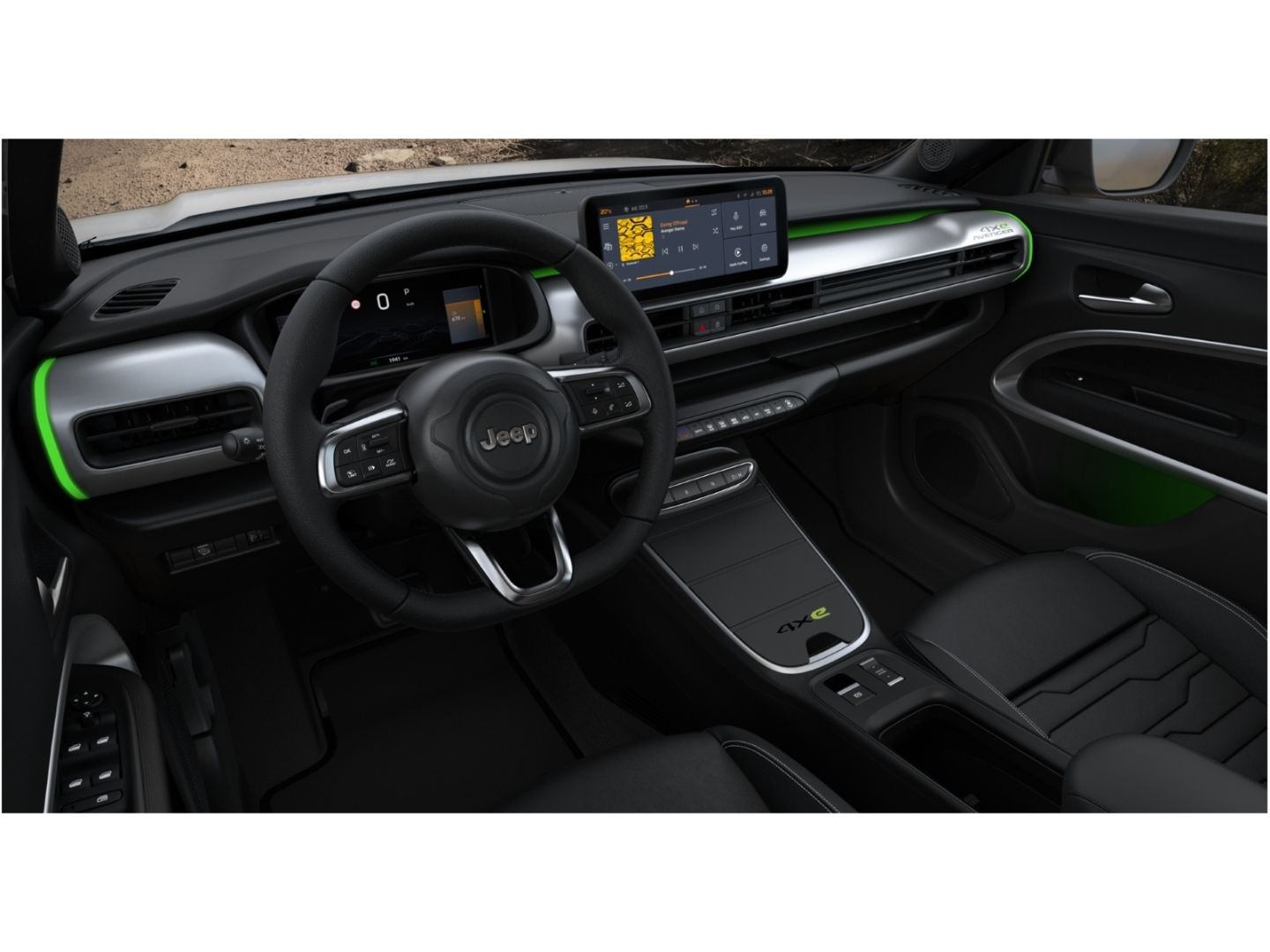 Fahrzeugabbildung Jeep Avenger Overland Mild-Hybrid 4xe-Leder-Panoramad