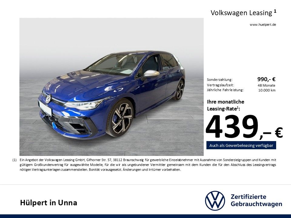 Volkswagen Golf VIII 2.0 R 4X4 360°CAM ACC LM18 HEADUP NAVI foto 3