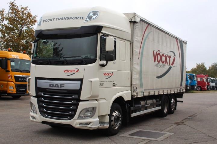 DAF XF 460 FAN 6x2, mit Tautliner