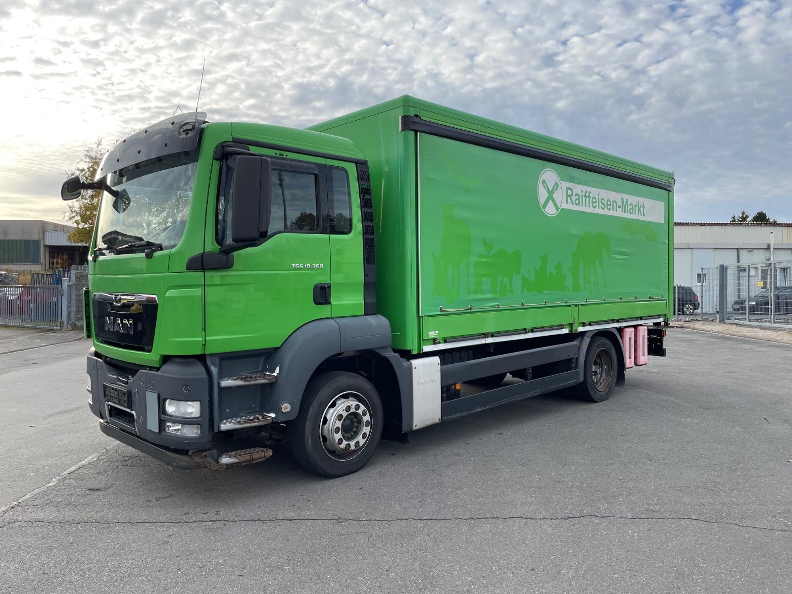 MAN TGS 18.360  LBW KOFFER/Plane