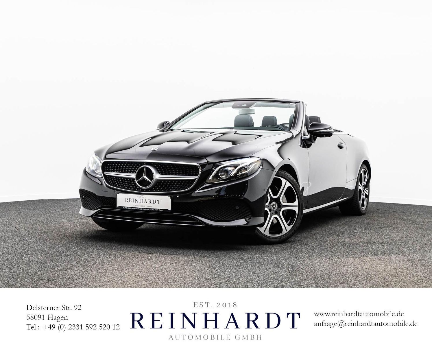 MERCEDES-BENZ E 350 CABRIO AVANTGARDE MULTIBEAM/360°/BURMESTER