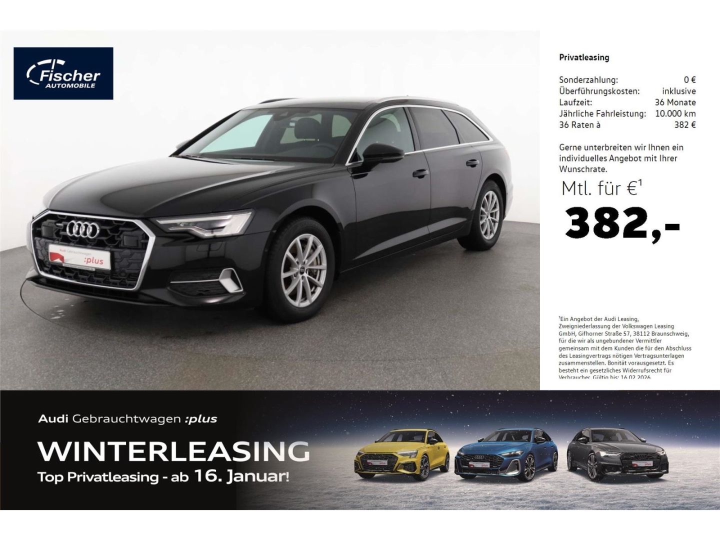 Audi A6 Avant 45 TFSI quattro Advanced AHK/P-Dach/18'