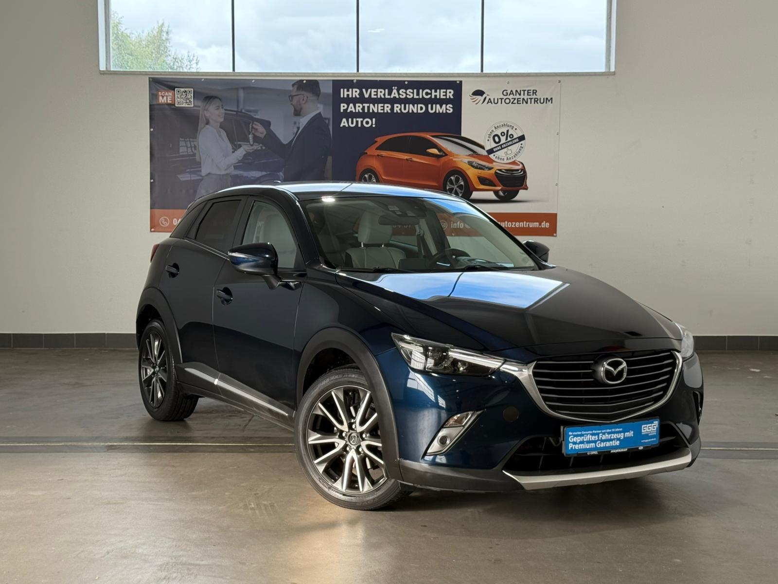 Mazda CX-3 Sports-Line AWD 1.5 D LEDER+HUD+LED+RFK