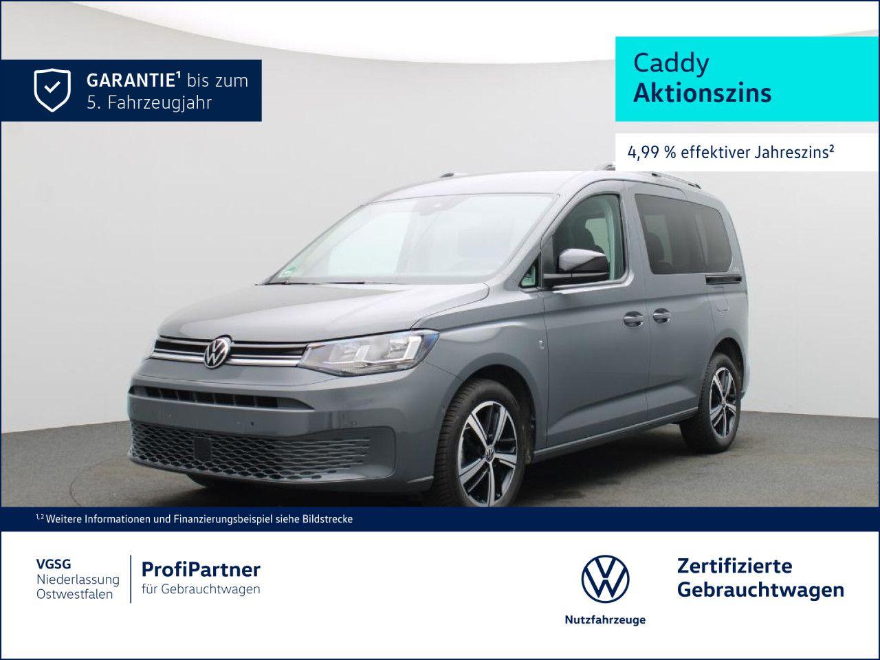 Volkswagen Caddy Goal AHK Kamera Navi Bluetooth Klima