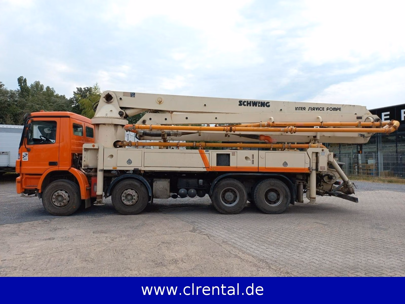 Mercedes-Benz 3241 8x4 Schwing KVM 39Meter