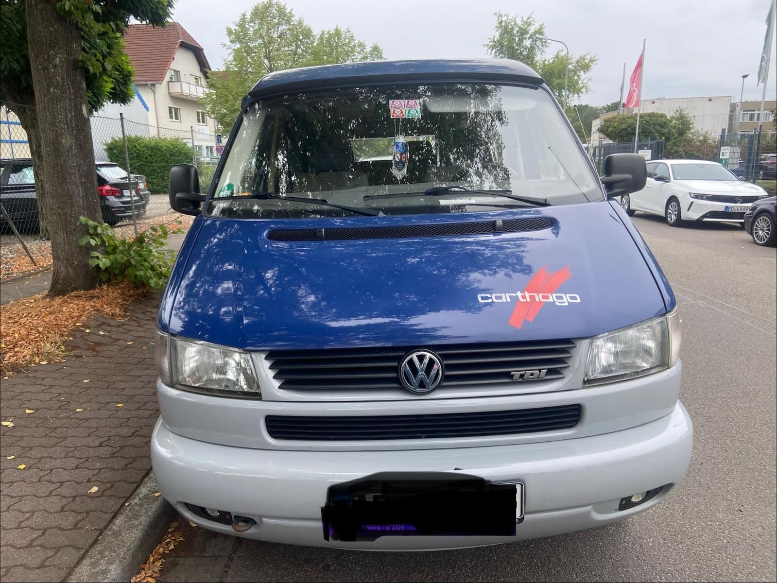 Volkswagen T4 Wohnmobil Hochdach/Carthago
