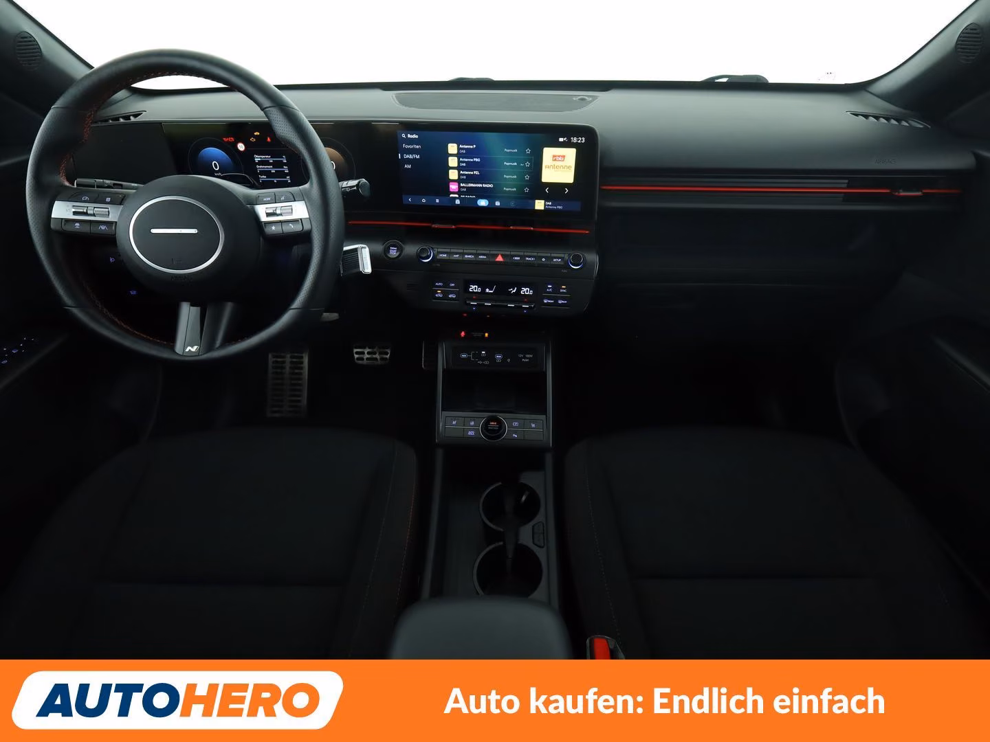 Hyundai Kona 1.6 T-GDI N Line 2WD Aut*NAVI*LED*ACC*CAM*, миниатюра 11