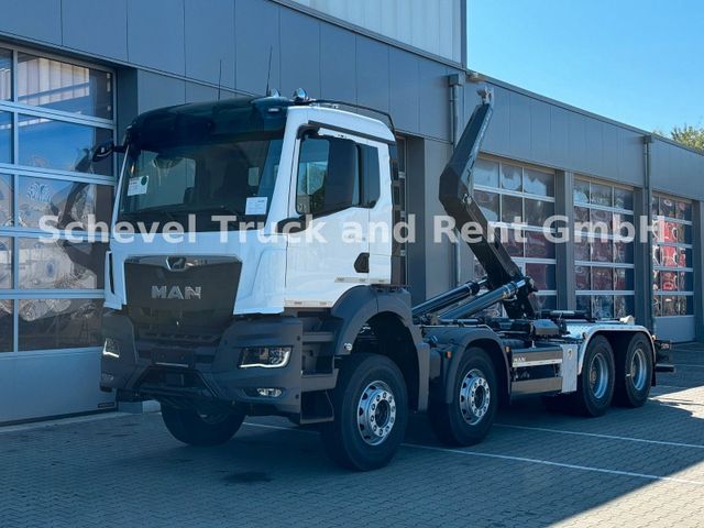 MAN TGS 35.520 8x4 BL Abrollkipper MEILLER 26.70 L