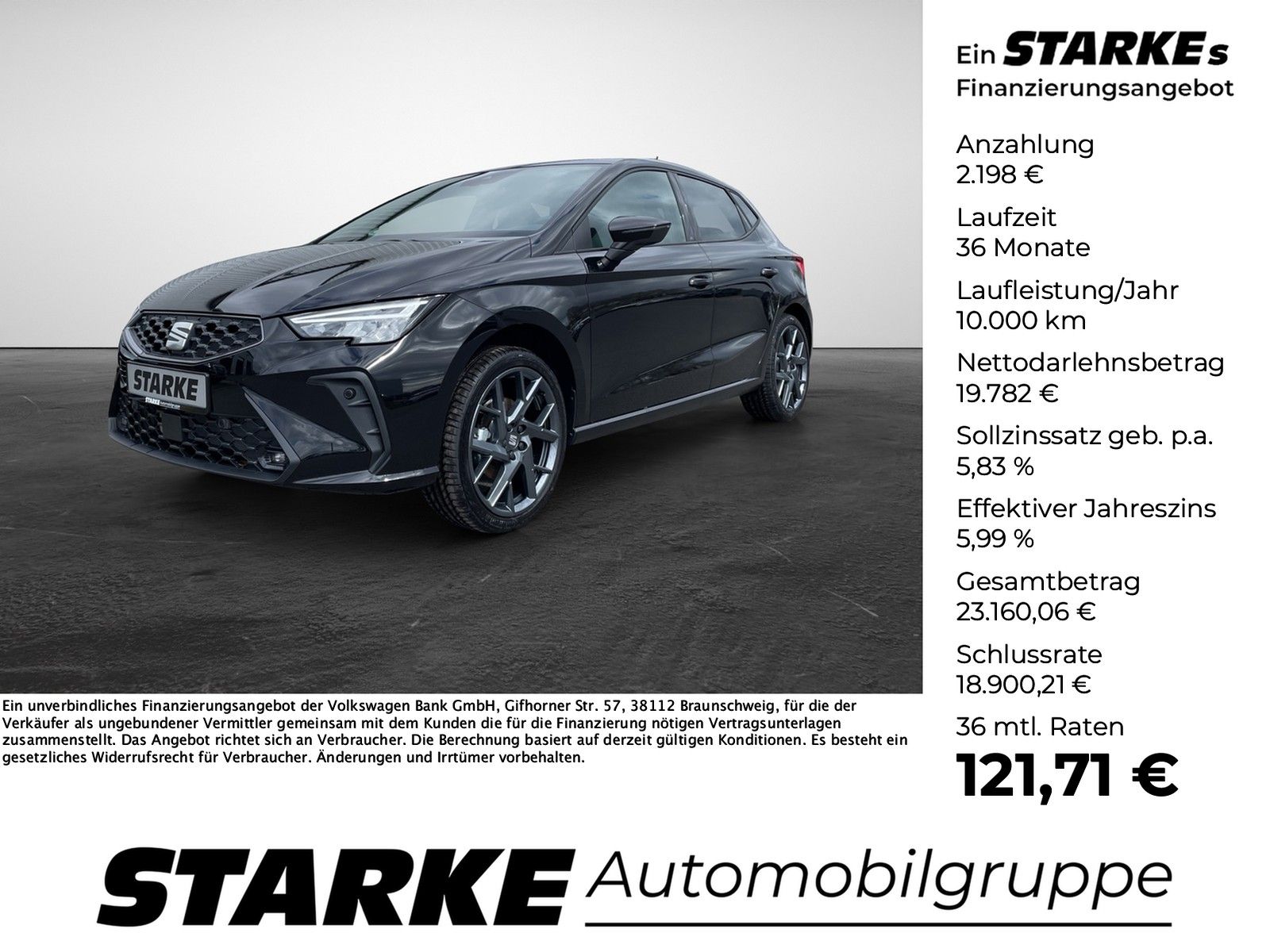 Seat Ibiza 1.0 TSI DSG FR  LED Kamera PDC LM Tempo Kl