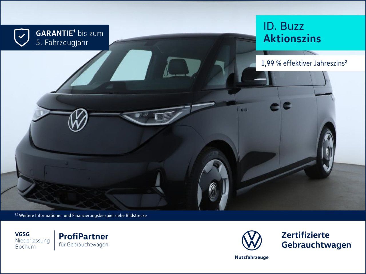 Volkswagen ID. Buzz GTX lang 4Motion AHK Klima Navi LED