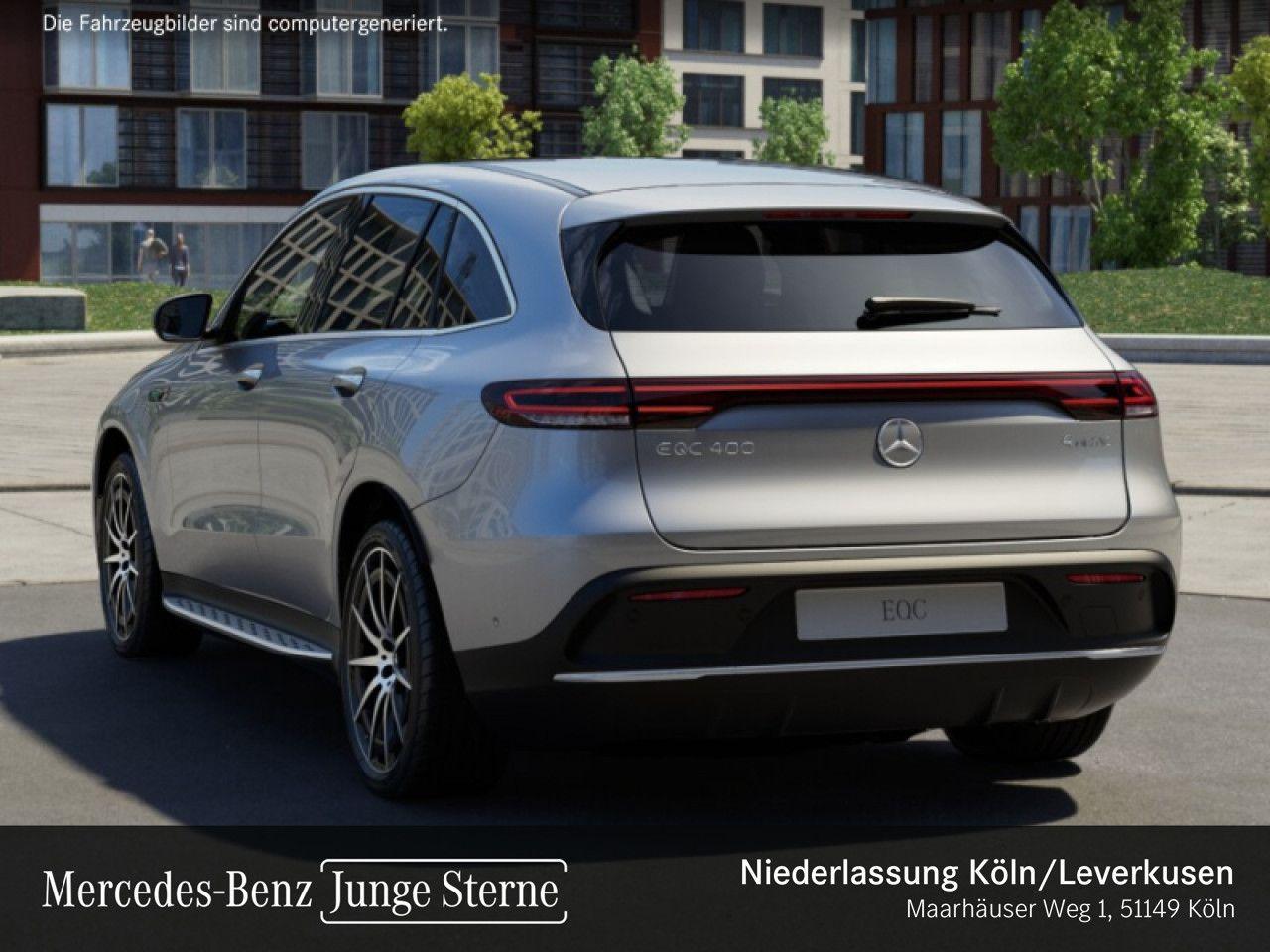 Mercedes-Benz EQC 400 4M AMG/SHD/MBeam/Trittbr/360°/HuD/Distr