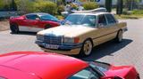 Mercedes-Benz Mercedes W116 280 SE Oldtimer Ahorngelb - Mercedes-Benz 280 aus 1977: 280se