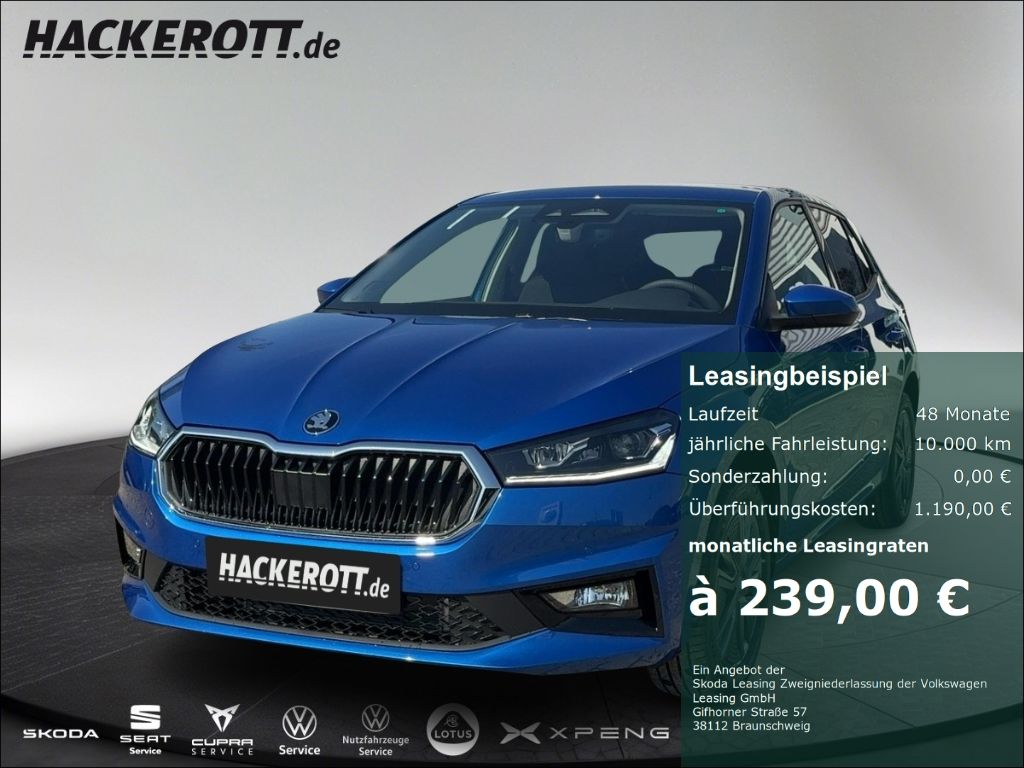 Skoda Fabia Balance 1.0 TSI DSG Navi ACC PDC v+h KESSY