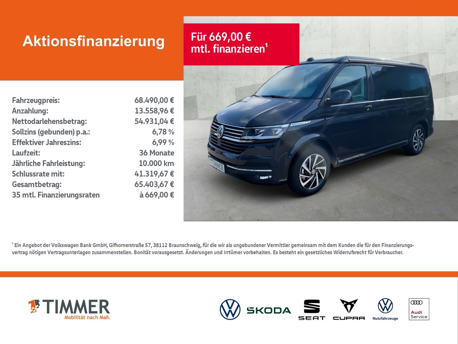 Volkswagen T6.1 California Ocean 2.0 TDI *DSG*NAVI*AHK*MARK foto 2