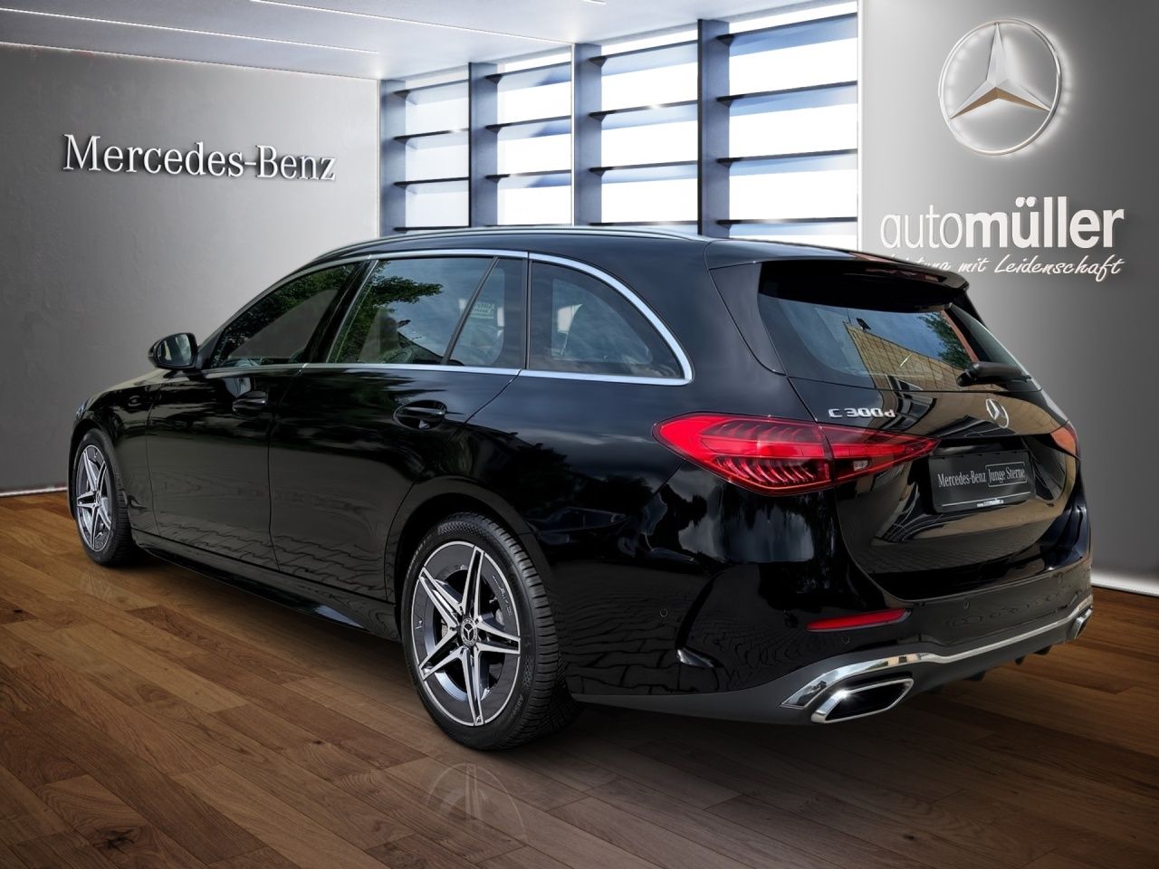 Fahrzeugabbildung Mercedes-Benz C 300 d T AMG+AHK+DISTRONIC+CARPLAY+AMBIENT+LED+