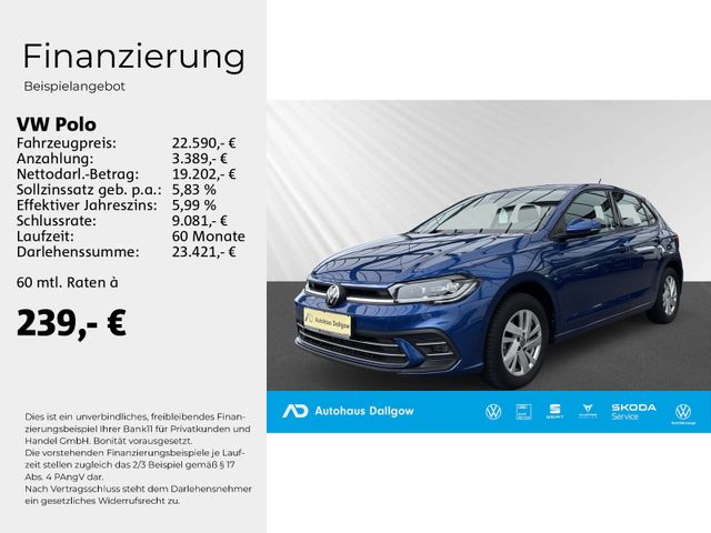 Polo Style 1,0 l TSI  (81kW/110 PS) 7-Gang-DSG