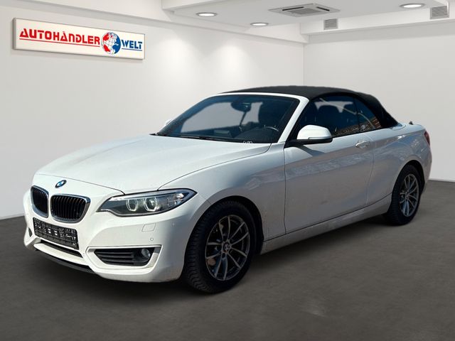 BMW 218d Cabrio  Automatik AAC Xenon Navi SHZ PDC