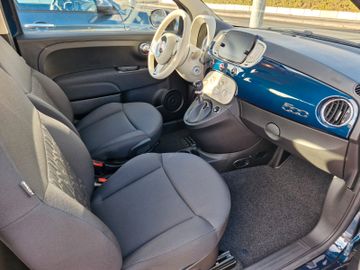 Fiat 500 Cabrio- 7" DAB Radio-Verdeck Elfenbein