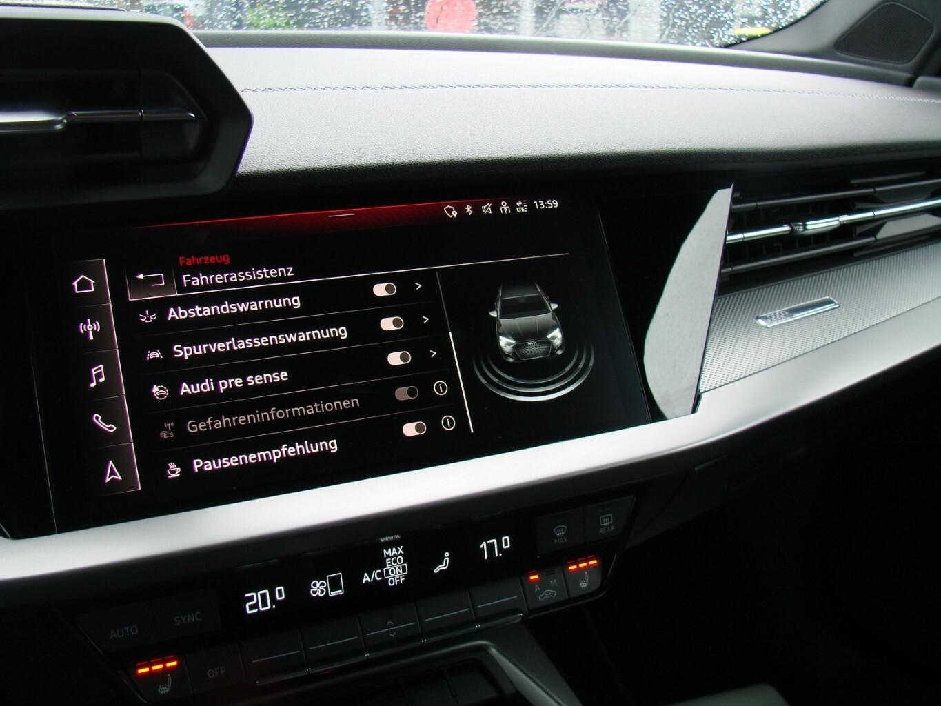Audi A3 Sportback S Line LED ACC AHK