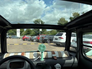 Fahrzeugabbildung Fiat Topolino Basis Panorama Dach Zubehör ab 15 Jahre