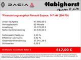 Renault Espace VI Esprit Alpine E-Tech Full Hybrid 200   - Renault Espace: V