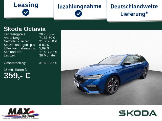 Octavia Combi RS 2.0TSI 180kW FIRST EDITION MATR