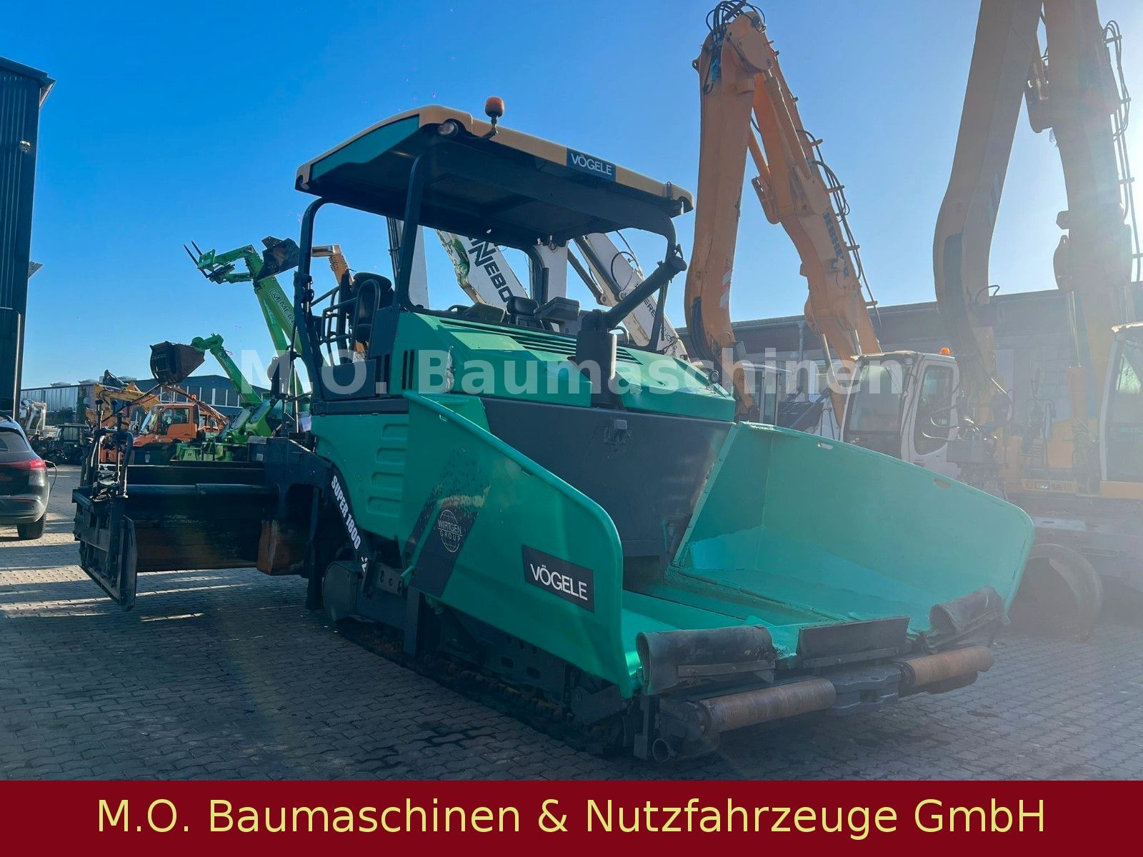 Fahrzeugabbildung Vögele Super 1800-2 / 2x Display / 2x Sensor /2x 50 cm/