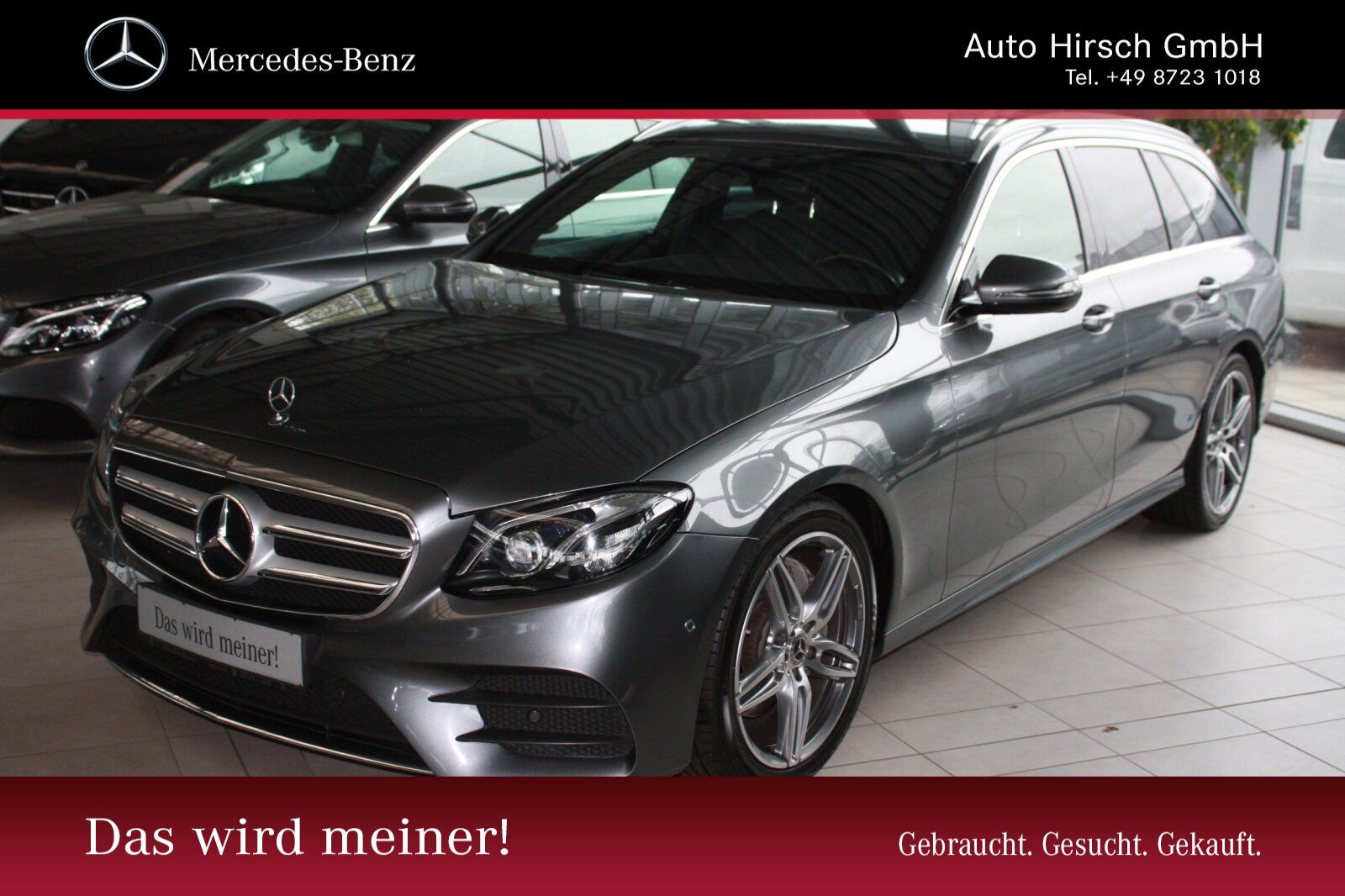 MERCEDES-BENZ E 220 d T-Modell AMG+COMAND+MULTIBEAM+AHK+Kamera
