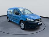 Volkswagen Caddy 1.6 TDI Maxi EcoProfi Bett und Solaranlage - blaue Volkswagen Caddy Maxi