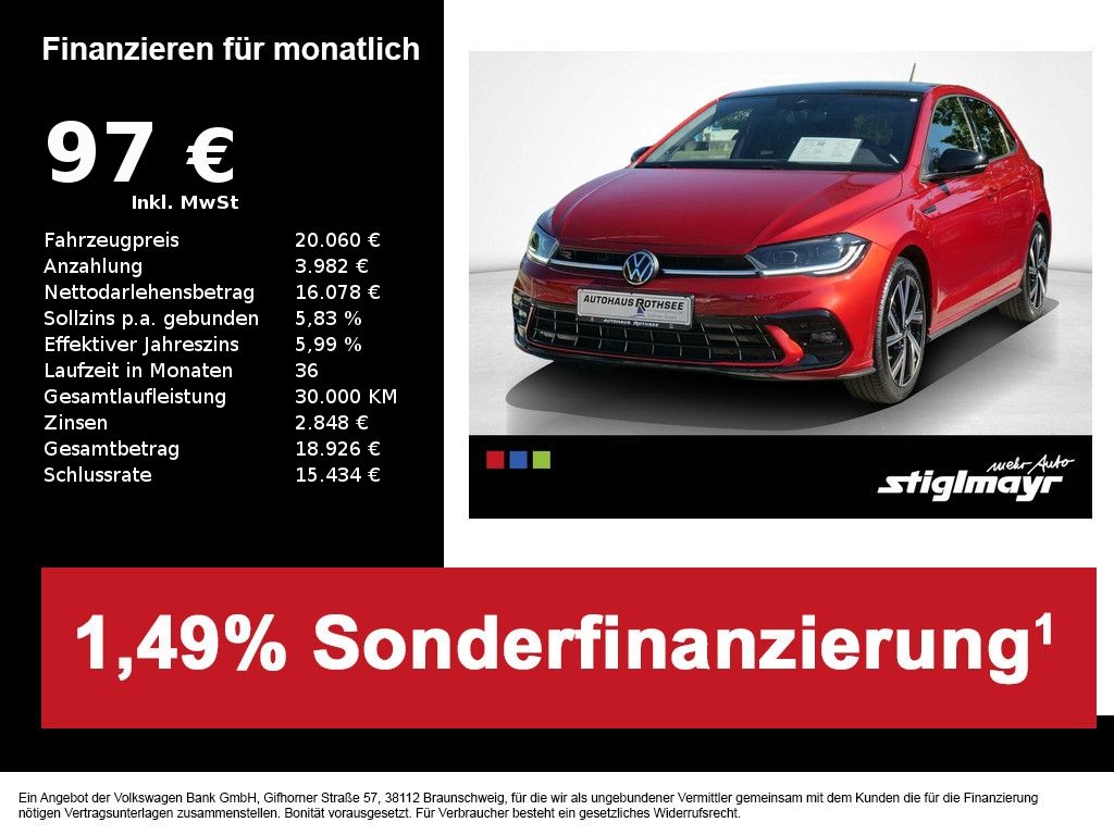 Volkswagen Polo R-line 1.0 TSI BEATS+IQ-LIGHT+NAVI+Alu-17`