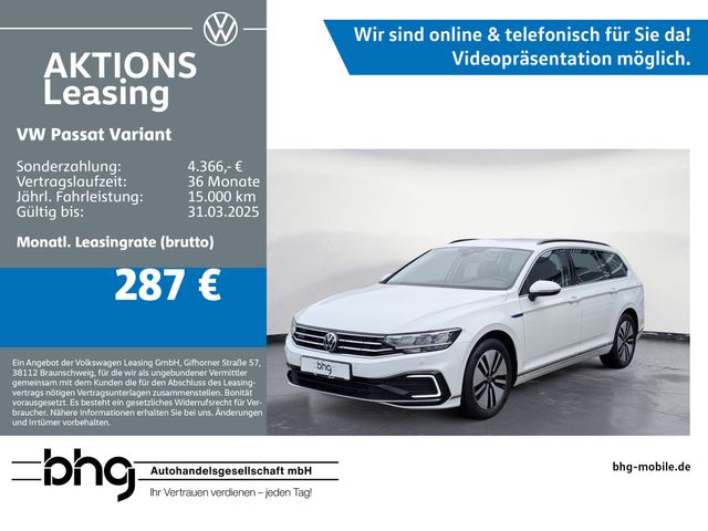 Volkswagen Passat Variant GTE DSG Hybrid TravelAssist LED A