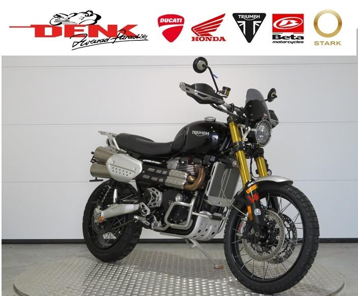 Triumph SCRAMBLER 1200 XE Viel Zubehör
