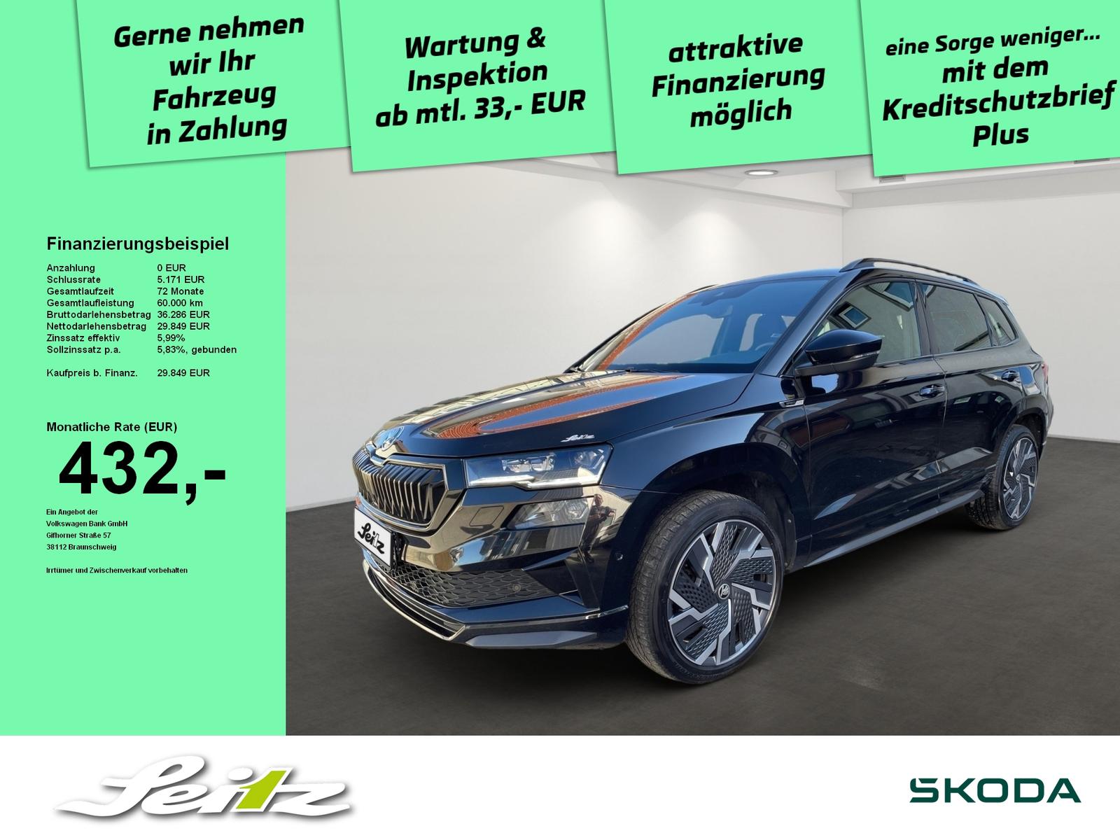 Skoda Karoq 2.0 TDI 4x4 Sportline *AHK*PANO*STANDHZG*