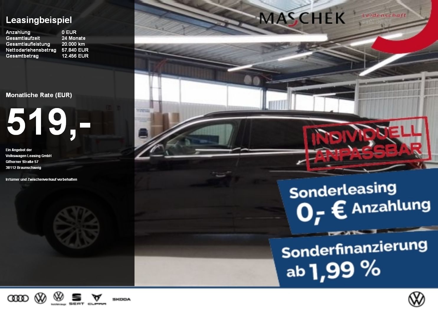 Volkswagen Touareg Elegance 3.0 TDI DSG 4Motion AHK ACC Luf