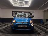 Fiat 500 PDC Isofix Bluetooth Klima Einparkhilfe - Fiat 500: Blau
