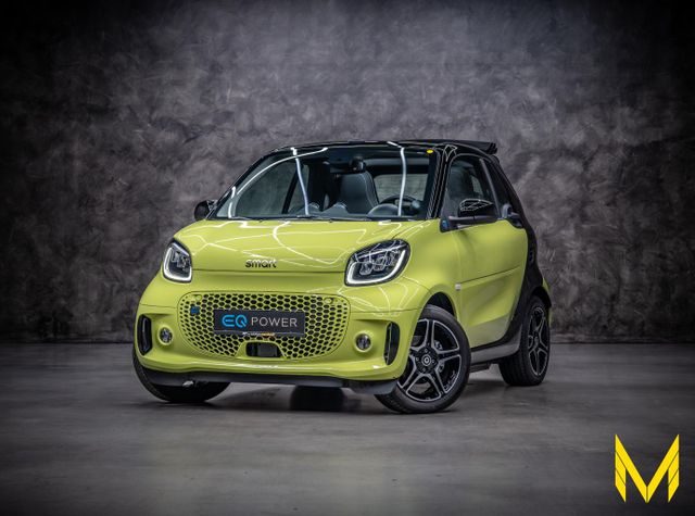 Smart ForTwo EQ cabrio prime EXCLUSIVE:LIMEGREENnBLACK