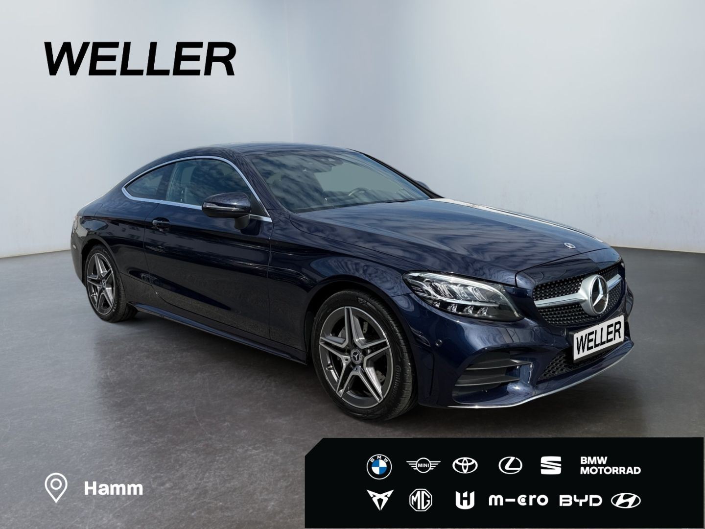 Mercedes-Benz C 200 Coupe AMG-Line Sthz*AHK*Kamera*LED*CAM*Amb imagem 3