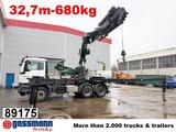 MAN TGS 26.480 6x4 BB, Palfinger Kran PK 92002- SH G - Tier-/Pferdetransport